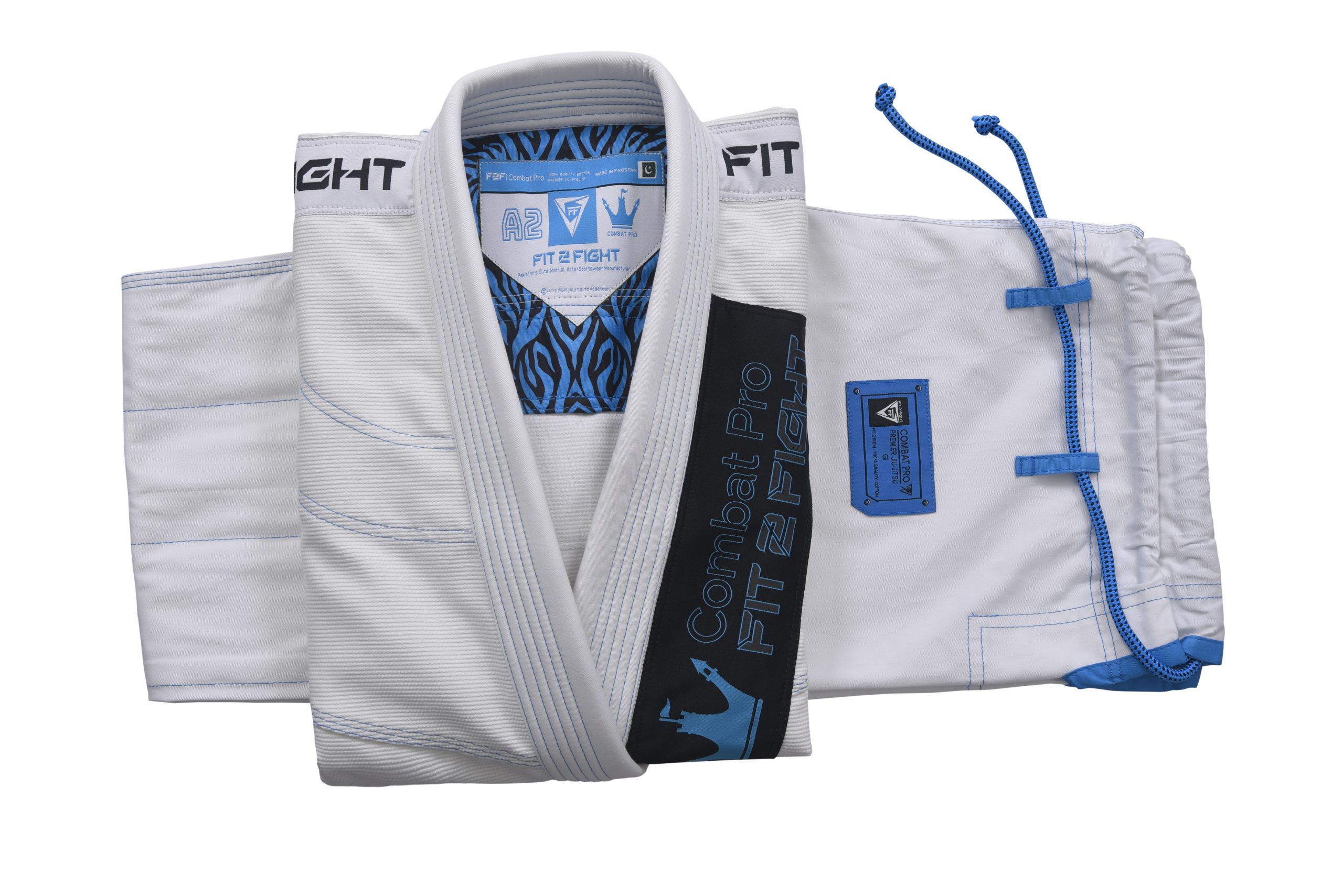 White Combat Pro Gi
