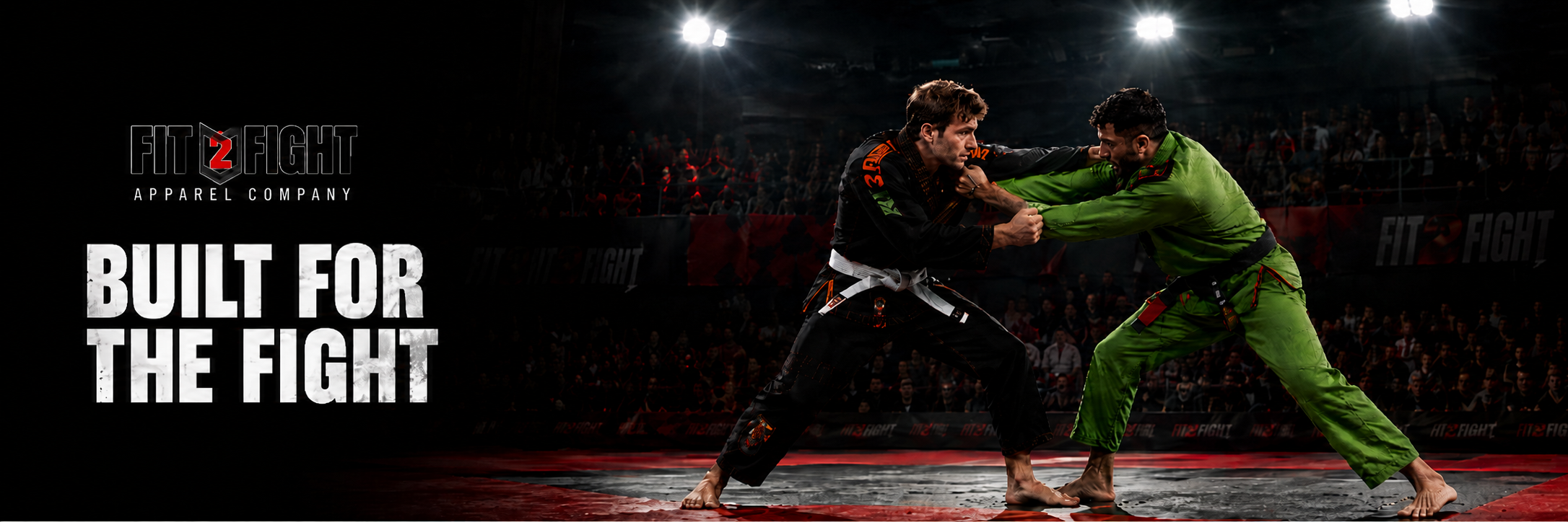 Built for the fight — Fit2Fight BJJ gis and grappling fightwear